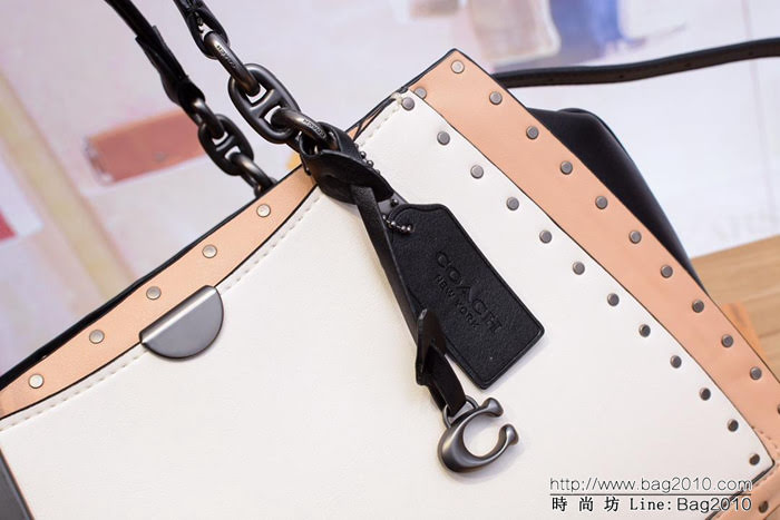 COACH蔻馳 新品 33094 秋冬最新海報款 Coach Dreamer系列 關曉彤同款 可手提 可單肩斜挎  Chz1425